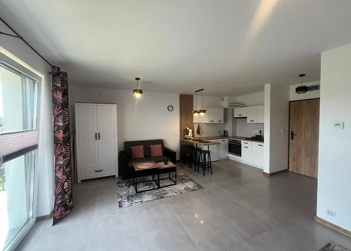 Wczasy Chmielno Apartament Pudrowy
