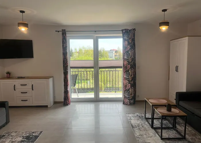 Wczasy Chmielno Apartament Pudrowy