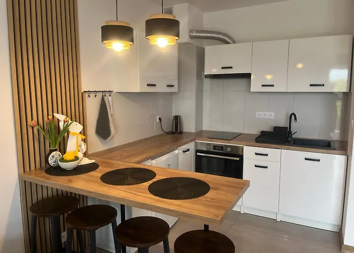 Wczasy Chmielno Apartament Pudrowy